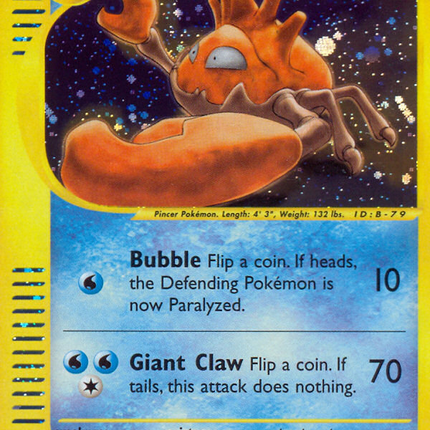 Kingler (15/165) [Expedition: Base Set]