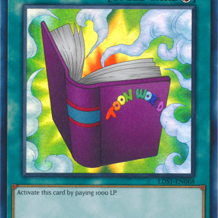 toon world card sleeves Toon World (Purple) [LDS1-EN068] Ultra Rare – TokenMTG