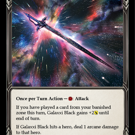 Galaxxi Black [LGS046] (Promo)  Cold Foil