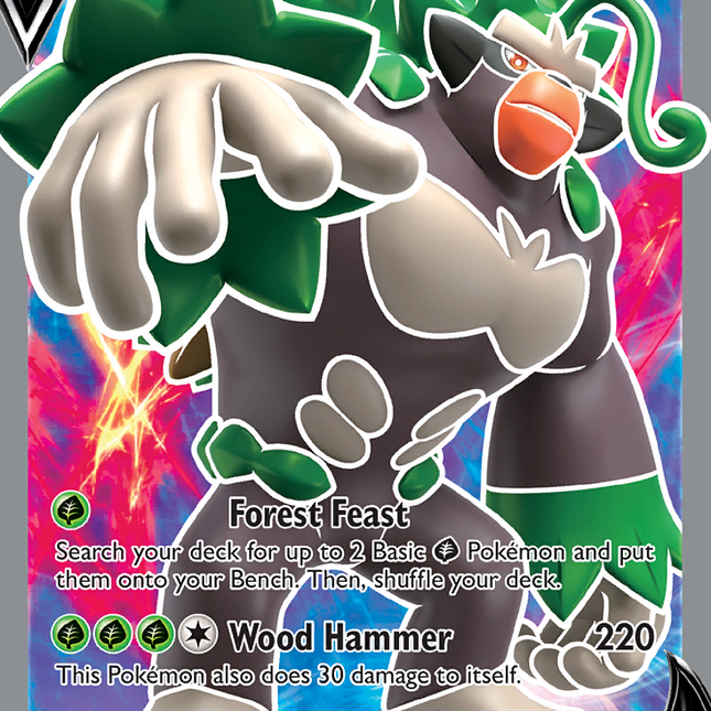 Rillaboom V (175/192) [Sword & Shield: Rebel Clash]