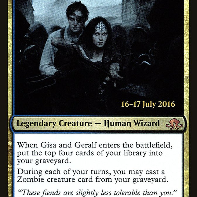 Gisa and Geralf [Eldritch Moon Prerelease Promos]