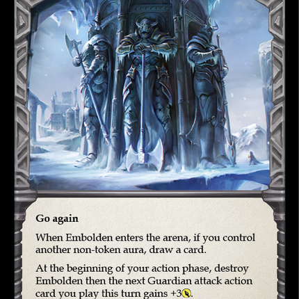 Embolden (Blue) [U-ELE208] (Tales of Aria Unlimited)  Unlimited Normal