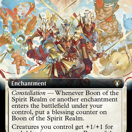 Boon of the Spirit Realm (Extended Art) [Commander Masters]