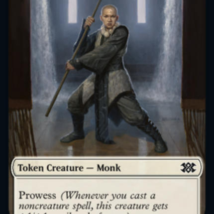 Saproling // Monk Double-Sided Token [Double Masters 2022 Tokens]