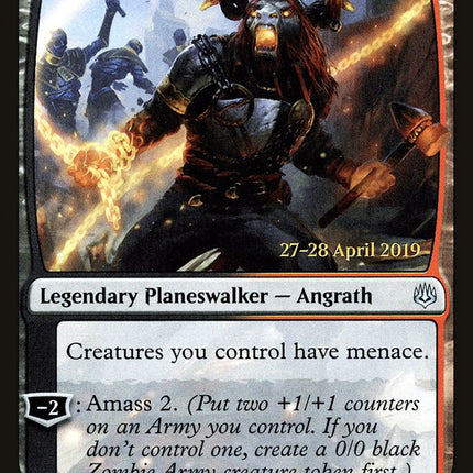 Angrath, Captain of Chaos [War of the Spark Prerelease Promos]