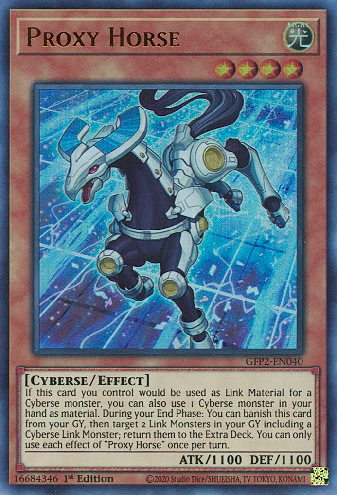 cyberse monsters Proxy Horse [GFP2-EN040] Ultra Rare