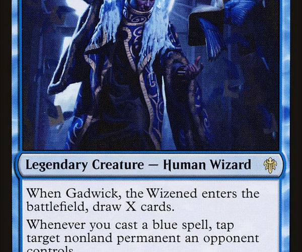 mtg gadwick the wizened cards that work Gadwick, Print When Gadwick enters Gadwick, the Wizened Visual Deck