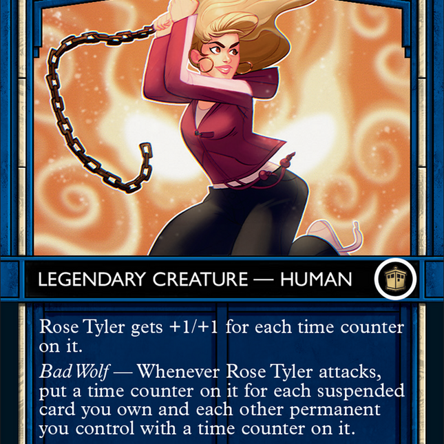rose tyler mtg card | Universes Beyond: Doctor Who Variants | Standard The Fourteenth Doctor // Rose