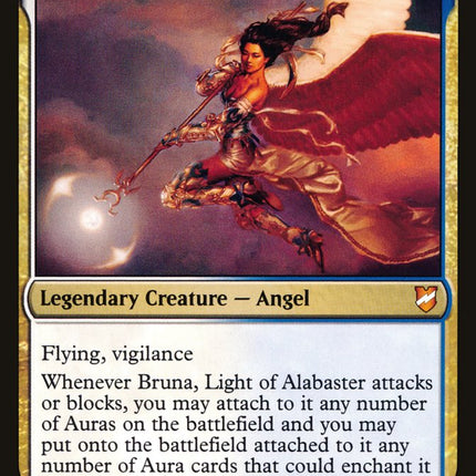 Bruna, Light of Alabaster (Oversized) [Commander 2018 Oversized]