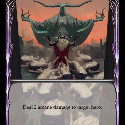 Vexing Malice (Blue) [LGS059] (Promo)  Rainbow Foil