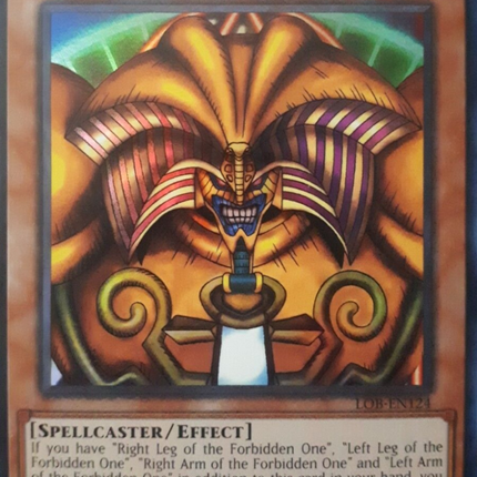 Exodia the Forbidden One (25th Anniversary) [LOB-EN124] Ultra Rare