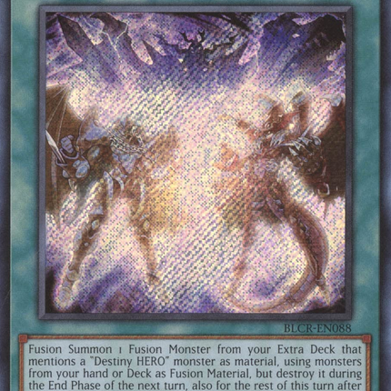 Fusion Destiny [BLCR-EN088] Secret Rare