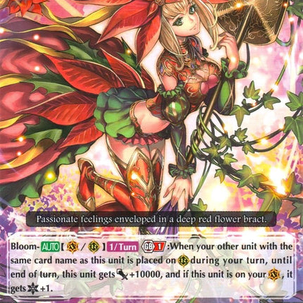 Poinsettia Flower Maiden, Grennel (G-EB02/066EN) [The AWAKENING ZOO]