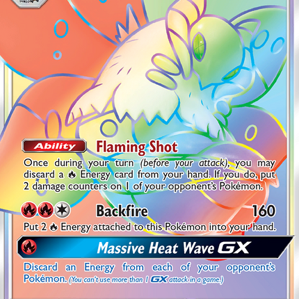 Volcarona GX (252/236) [Sun & Moon: Cosmic Eclipse]
