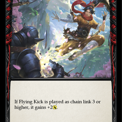 Flying Kick (Yellow) [CRU064] (Crucible of War)  1st Edition Normal