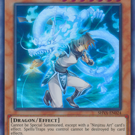 White Dragon Ninja [SHVA-EN024] Super Rare