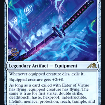 Eater of Virtue [Kamigawa: Neon Dynasty Prerelease Promos]