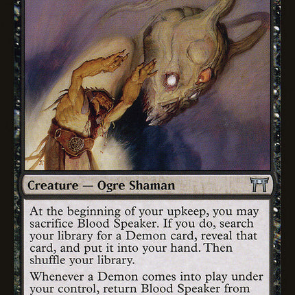 Blood Speaker [Champions of Kamigawa]