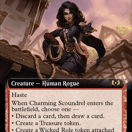 Charming Scoundrel (Extended Art) [Wilds of Eldraine]