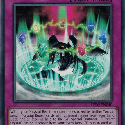 Ultimate Crystal Magic [LED2-EN040] Super Rare