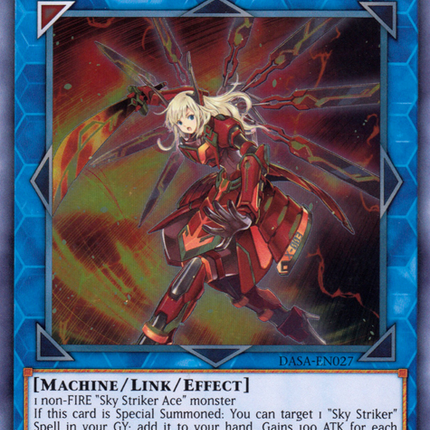 Sky Striker Ace - Kagari [DASA-EN027] Super Rare