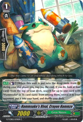 Hammsuke's Rival, Crayon Hammzo (G-TCB02/070EN) [The GENIUS STRATEGY]