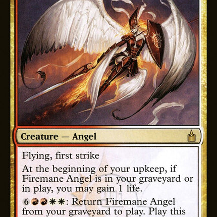Firemane Angel [The List]