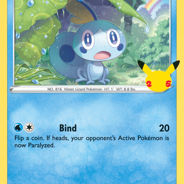 Sobble (24/25) [McDonald's 25th Anniversary]