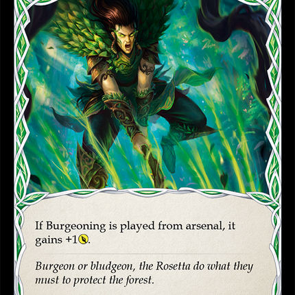 Burgeoning (Red) [ELE134] (Tales of Aria)  1st Edition Normal