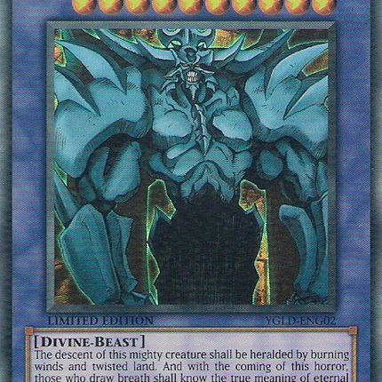 Obelisk the Tormentor [YGLD-ENG02] Ultra Rare