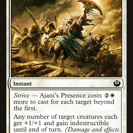 Ajani's Presence [Journey into Nyx]