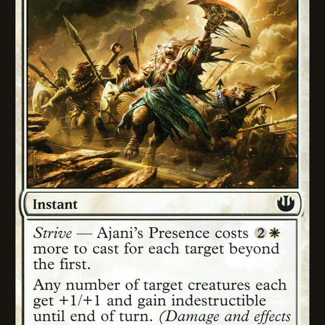 Ajani's Presence [Journey into Nyx]