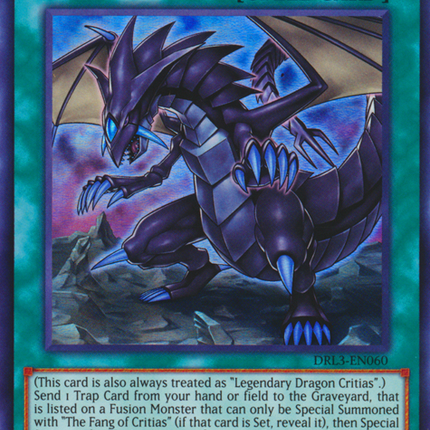 The Fang of Critias [DRL3-EN060] Ultra Rare