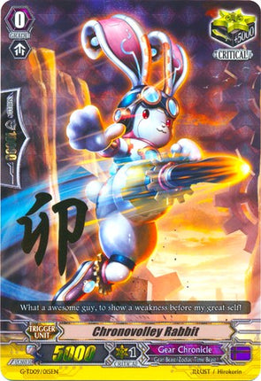 Chronovolley Rabbit (RRR) (G-TD09/015EN) [True Zodiac Time Beasts]
