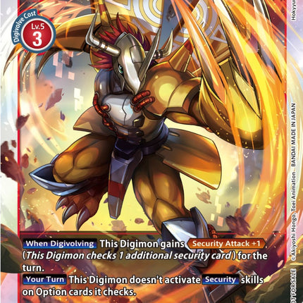 WarGreymon [BT1-025] (ST-11 Special Entry Pack) [Release Special Boost –  TokenMTG