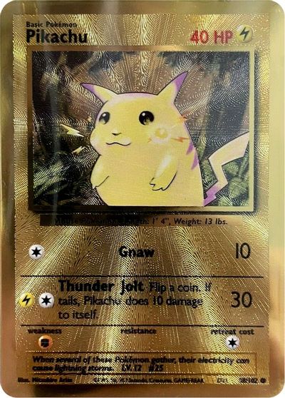 pokemon card pikachu value Pikachu (58/102) (Celebrations Metal Card) [Celebrations: 25th Anniver – TokenMTG