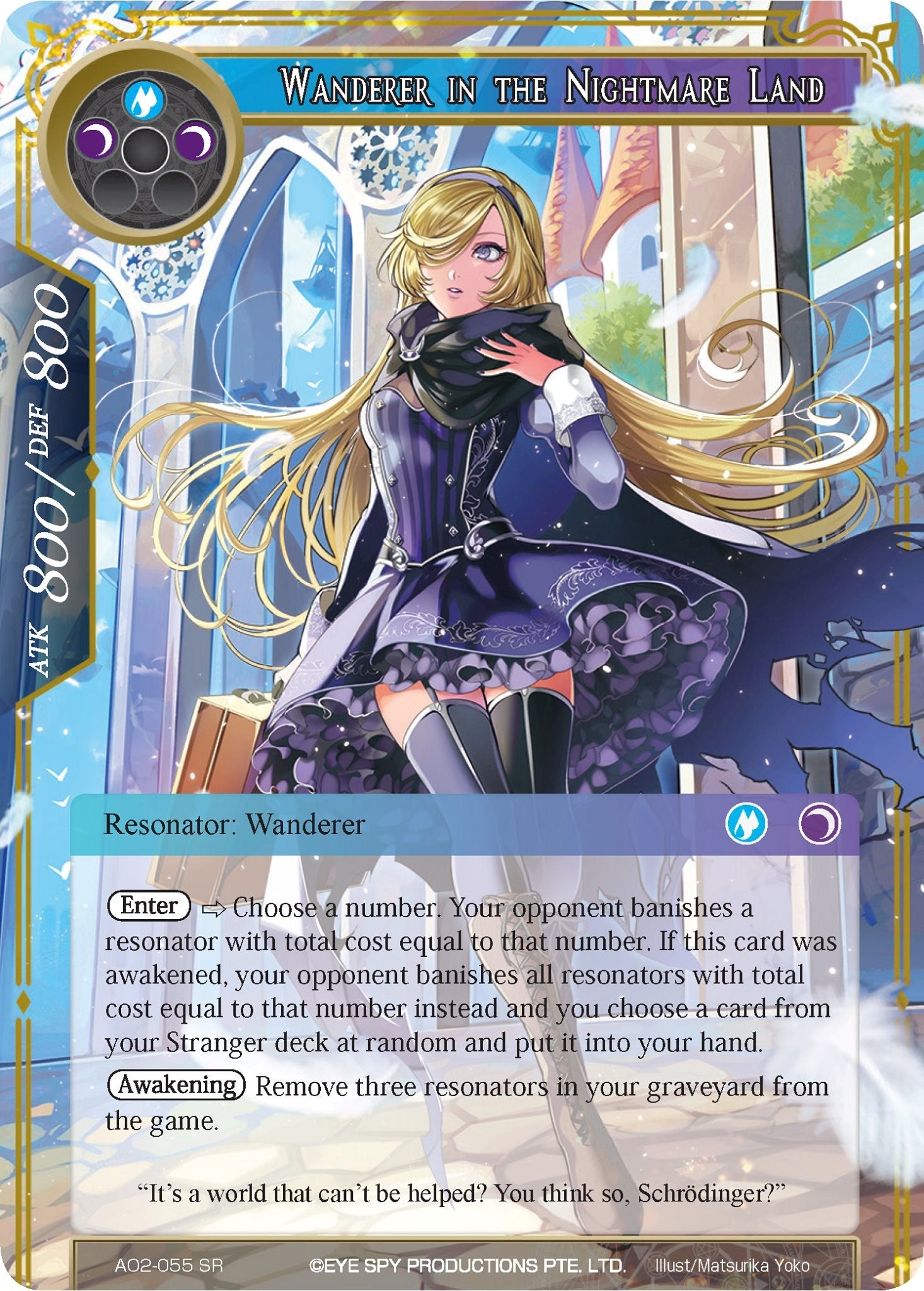 Wanderer in the Nightmare Land (AO2-055) [Alice Origin II] – TokenMTG