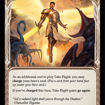 Take Flight (Blue) [U-MON056] (Monarch Unlimited)  Unlimited Normal