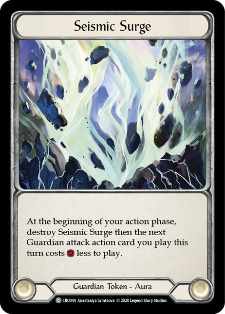 Seismic Surge [CRU044] (Crucible of War)  1st Edition Rainbow Foil