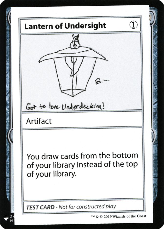 Lantern of Undersight [Mystery Booster Playtest Cards] – TokenMTG