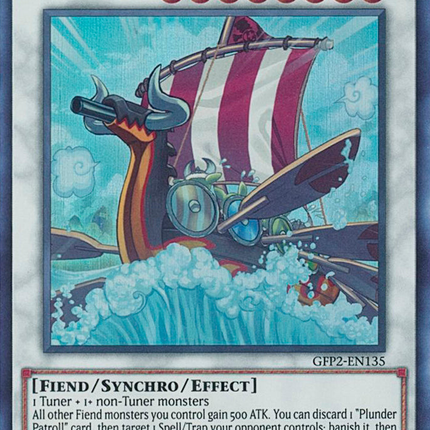 Plunder Patrollship Brann [GFP2-EN135] Ultra Rare