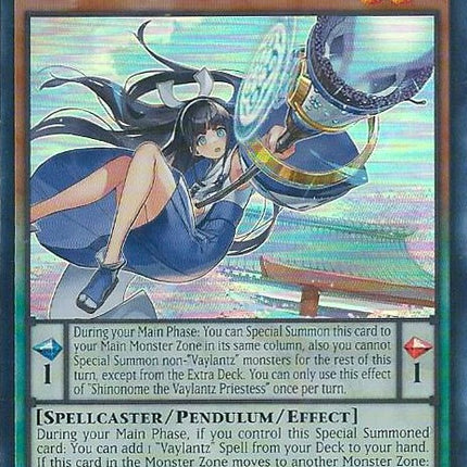 Shinonome the Vaylantz Priestess [TAMA-EN001] Ultra Rare