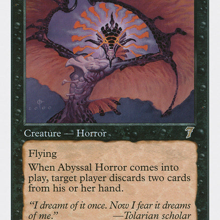Abyssal Horror [Seventh Edition]