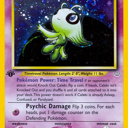 Celebi (3/64) [Neo Revelation 1st Edition]