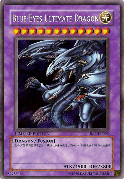 Yugioh Blue-Eyes Ultimate store Dragon JMP-EN005