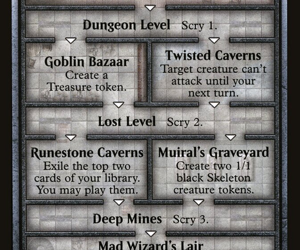 Dungeon of the Mad Mage Token (Oversized) [Oversize Cards] – TokenMTG