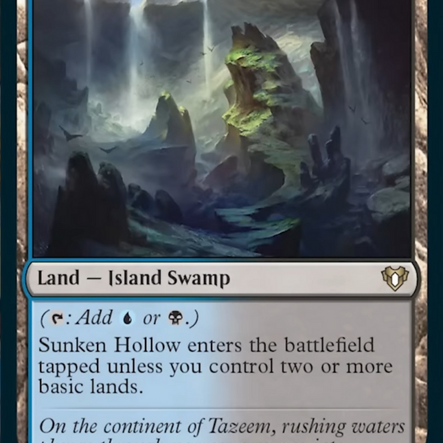 Sunken Hollow [Commander Masters]