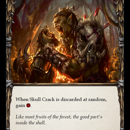 Skull Crack [DYN008] (Dynasty)  Rainbow Foil