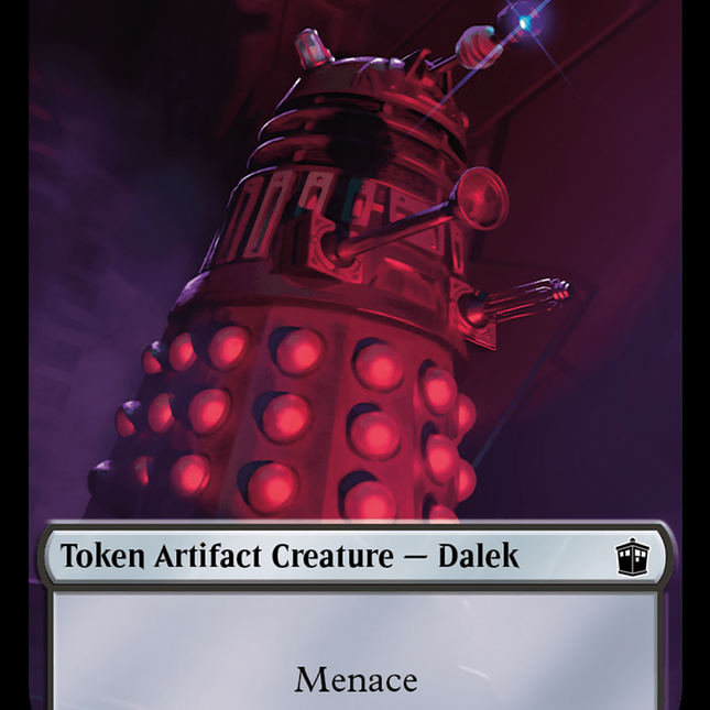 Dalek // Cyberman Double-Sided Token [Doctor Who Tokens]