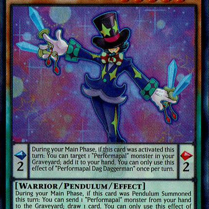 Performapal Dag Daggerman [RATE-EN003] Ultra Rare